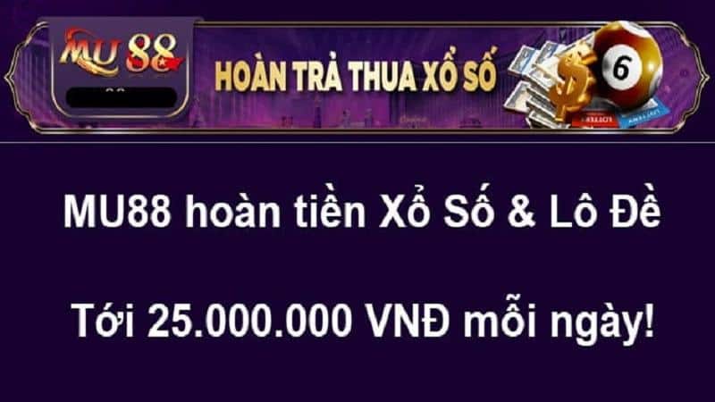 Hoàn trả thua xổ số hấp dẫn